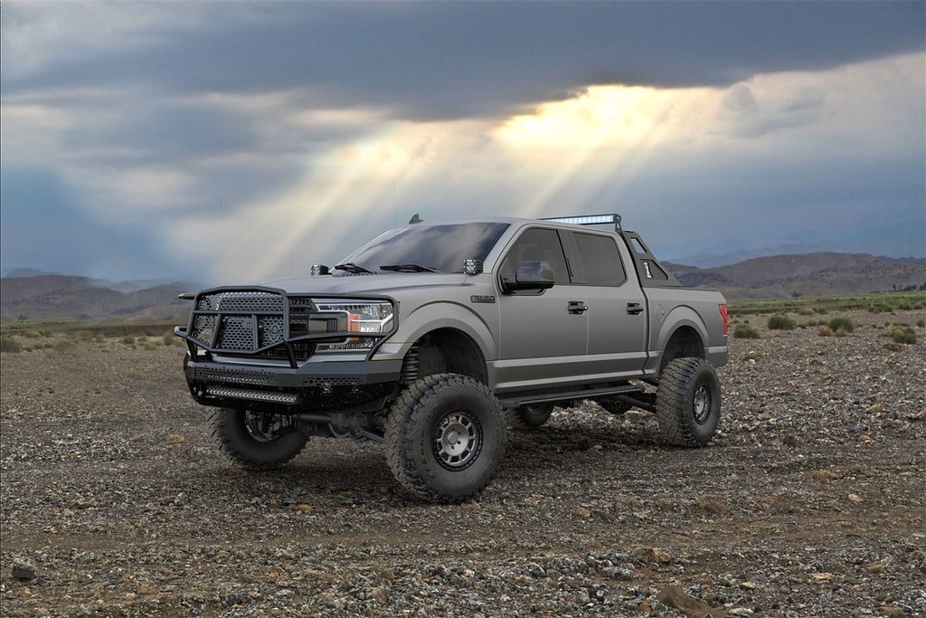 Ranch Hand MFF18HBM1 Midnight Series Front Bumper for Select Ford F-150