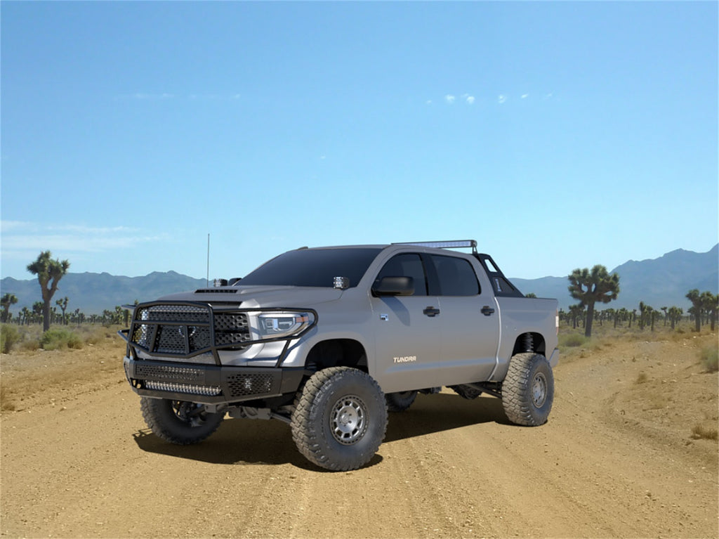 Ranch Hand MFT14HBM1 Midnight Series Front Bumper for Select Toyota Tundra