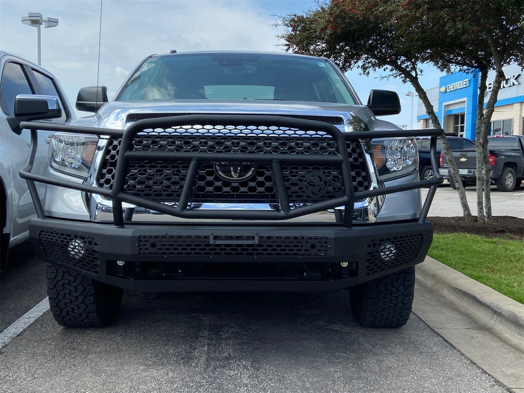 Ranch Hand MFT14HBM1 Midnight Series Front Bumper for Select Toyota Tundra