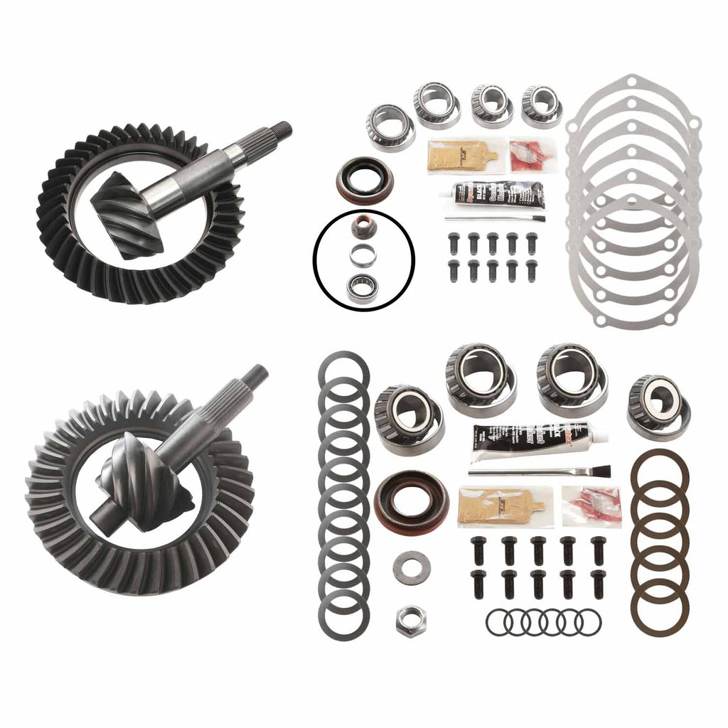 Differential-Ring-And-Pinon-Front-And-Rear-Complete-Kit