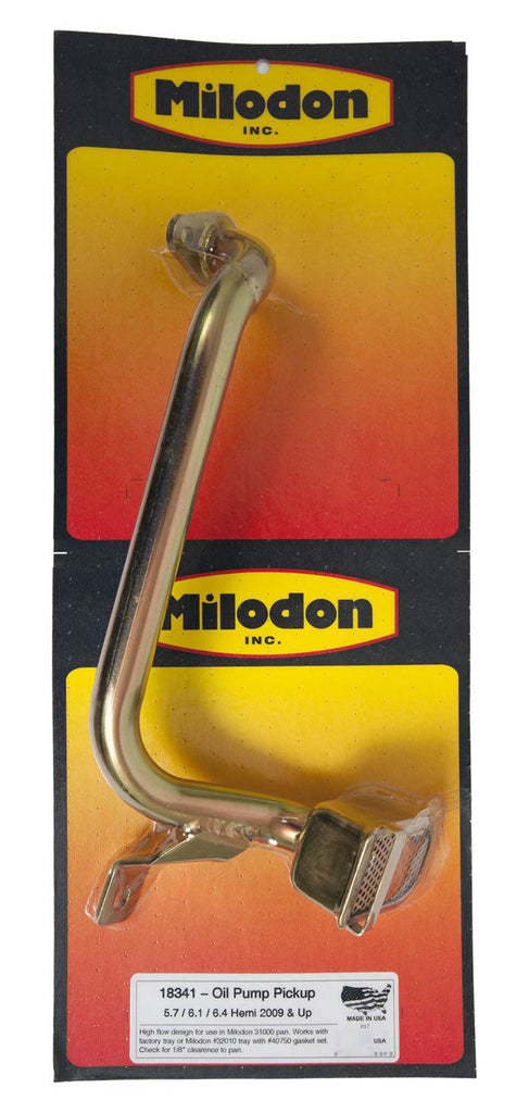 MILODON 18341 Oil Pump Pick-Up Mopar Gen III Hemi Mid-Sump
