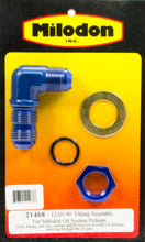 Load image into Gallery viewer, MILODON 21468 Oil Pick-Up Fitting Mopar 12an 90 Degree