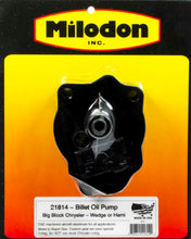 Load image into Gallery viewer, MILODON 21814 Billet Aluminum H/V Oil Pump - BBM