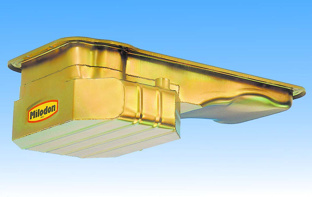 MILODON 31650 Oil Pan - BBF FE Front Sump Road Race