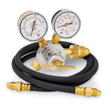Load image into Gallery viewer, Miller Electric 31-50-580-6 Flow Gauge Argon regulator w/hose, 50 SCFH