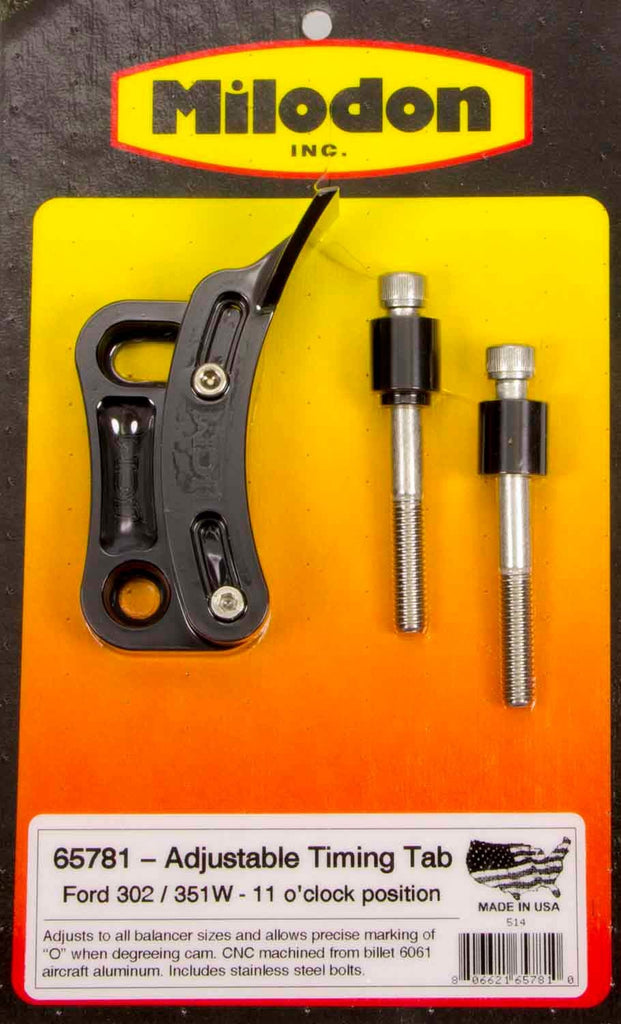 MILODON 65781 SBF Timing Pointer - 302-351W 11 O'Clock