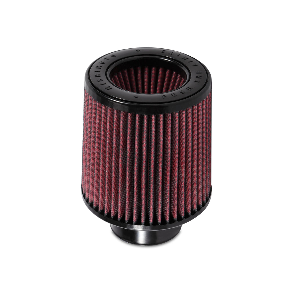 Mishimoto MMAF-2756S Powerstack Performance Air Filter, 2.75 In. Inlet, 5.827 In. Length, Red