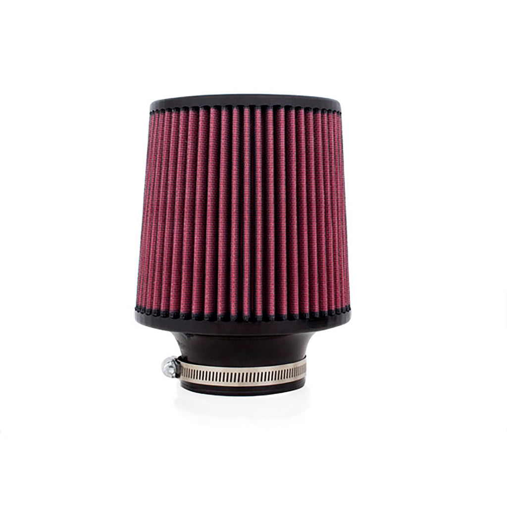 Mishimoto MMAF-3506 Performance Air Filter, 3.5 In. Inlet, 6 In. Filter Length, Red
