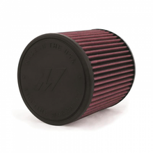 Load image into Gallery viewer, Mishimoto MMAF-3506 Performance Air Filter, 3.5 In. Inlet, 6 In. Filter Length, Red