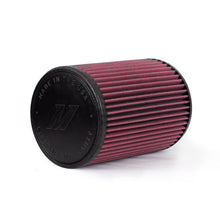 Load image into Gallery viewer, Mishimoto MMAF-3508 Performance Air Filter, 3.5 In. Inlet, 8 In. Filter Length, Red