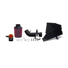 Load image into Gallery viewer, Mishimoto MMAI-CIV-06SIHWBK Honda Civic Si Performance Air Intake, 2006–2011 Wrinkle Black Pipe W/ Heatshield for Select Honda Civic