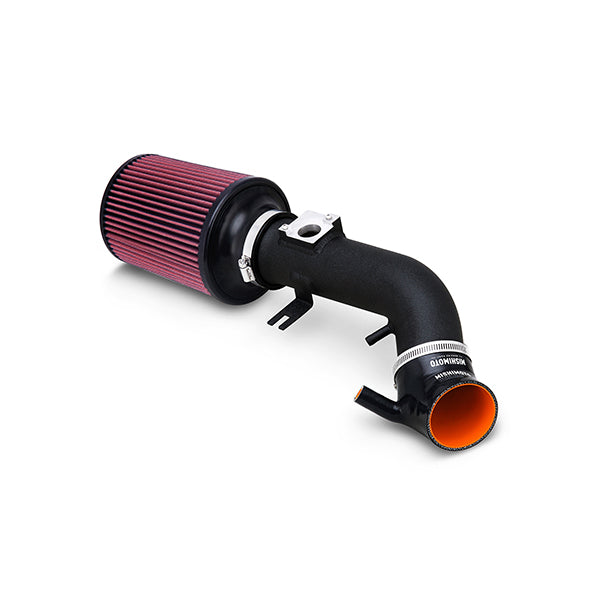 Mishimoto MMAI-CIV-06SIWBK Honda Civic Si Performance Air Intake, 2006–2011 Wrinkle Black Pipe W/ Out Heatshield for Select Honda Civic