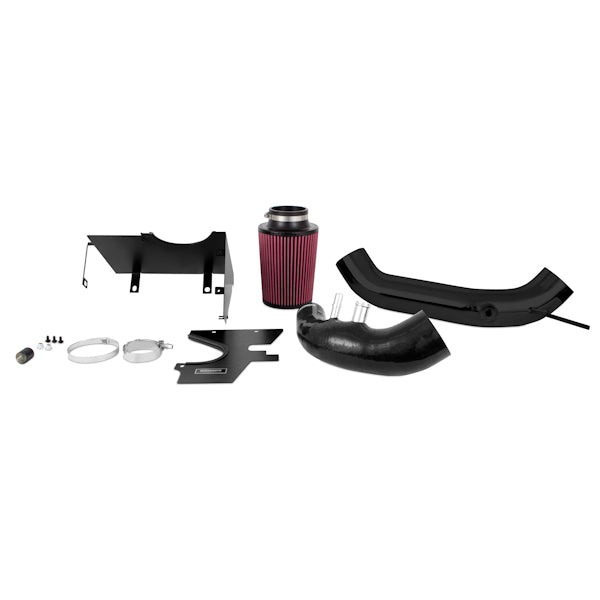 Mishimoto MMAI-MUS4-15WBK Ford Mustang Ecoboost Performance Air Intake, 2015, Wrinkle Black for Select Ford Mustang