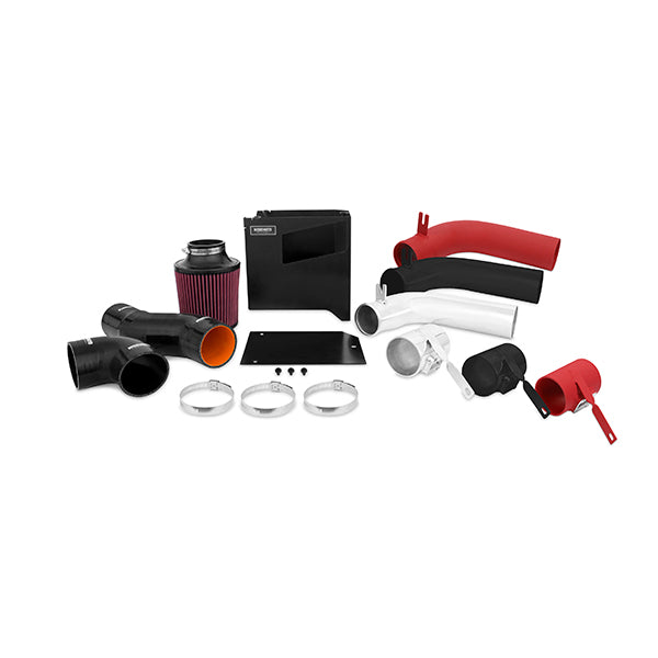 Mishimoto MMAI-WRX-15BWRD Subaru WRX Performance Air Intake, Wrinkle Red, 2015+ for Select Subaru WRX