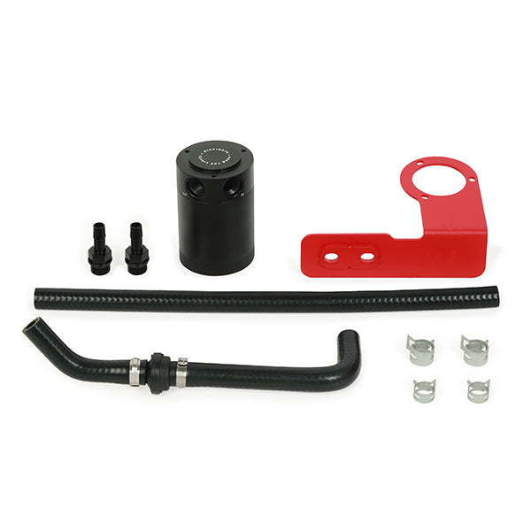 Mishimoto MMBCC-ACRD15-18PBERD Honda Accord 1.5T Direct Fit Catch Can, Red Bracket, 2018-2022 for Select Honda Accord