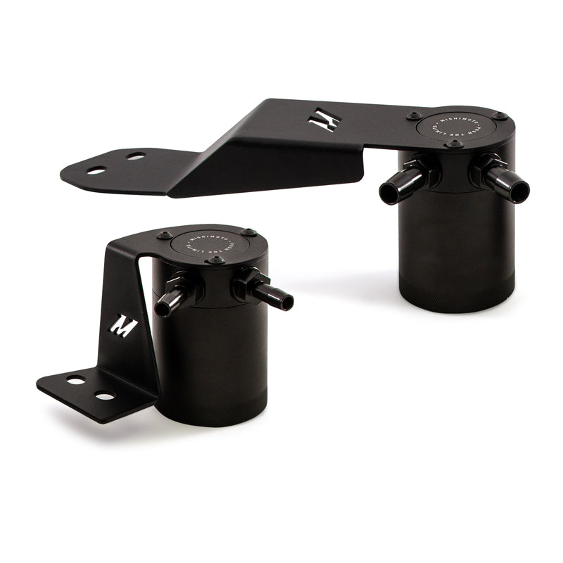 Mishimoto MMBCC-ATS4-13SBE Cadillac ATS 2.0T Baffled Oil Catch Can System, 2013-2019 for Select Cadillac ATS