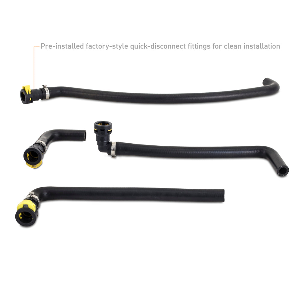 Mishimoto MMBCC-BR27-23S Baffled Oil Catch Can System, fits Ford Bronco 2.7L 2023+ for Select Ford Bronco