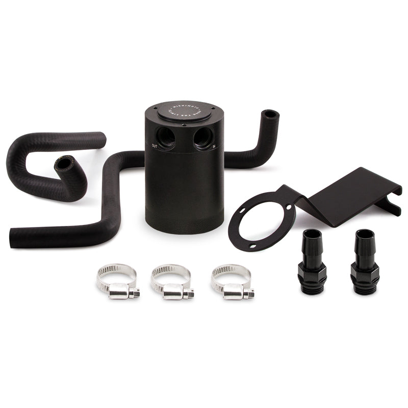 Mishimoto MMBCC-BRZ-13PBE Subaru BRZ / Toyota 86 / Scion FR-S Baffled Oil Catch Can 2013-2020 for Select Scion FR-S, Subaru BRZ, Toyota 86