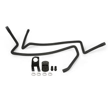 Load image into Gallery viewer, Mishimoto MMBCC-F2D-03BE Ford 6.0L Powerstroke Baffled Oil Catch Can Kit, 2003-2007 for Select Ford Excursion, Ford F-250 Super Duty, Ford F-350 Super Duty, Ford F-450 Super Duty, Ford F-550 Super Duty