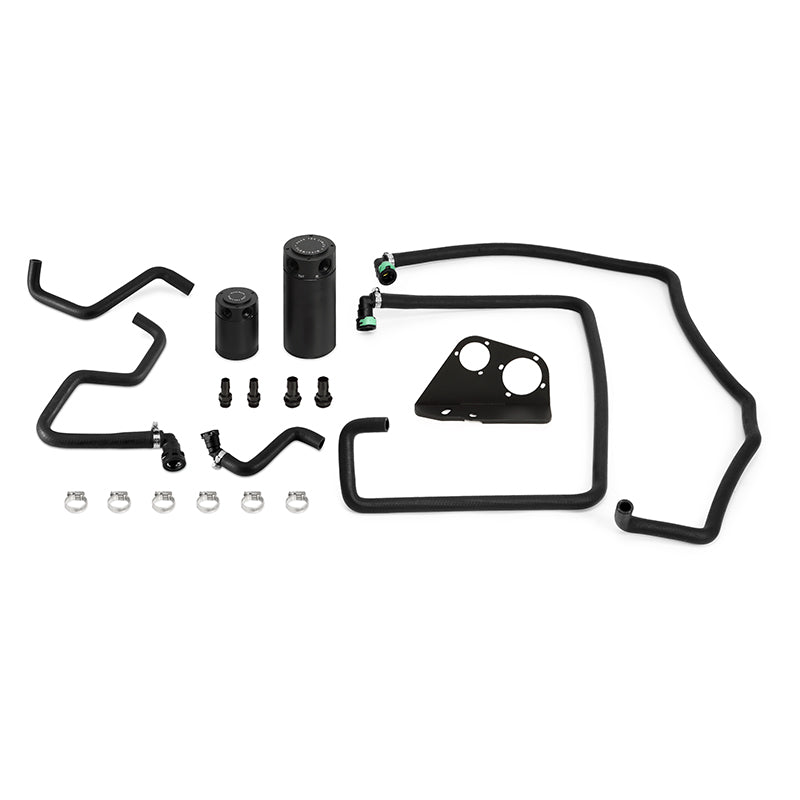 Mishimoto MMBCC-F35T-17SBE Ford F-150 3.5L EcoBoost Baffled Oil Catch Can Kit, 2017-2020 for Select Ford F-150