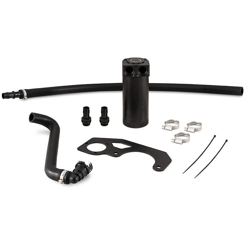 Mishimoto MMBCC-JLH-18CBE Jeep Wrangler JL 2.0L Baffled Oil Catch Can, 2018-2023 for Select Jeep Wrangler