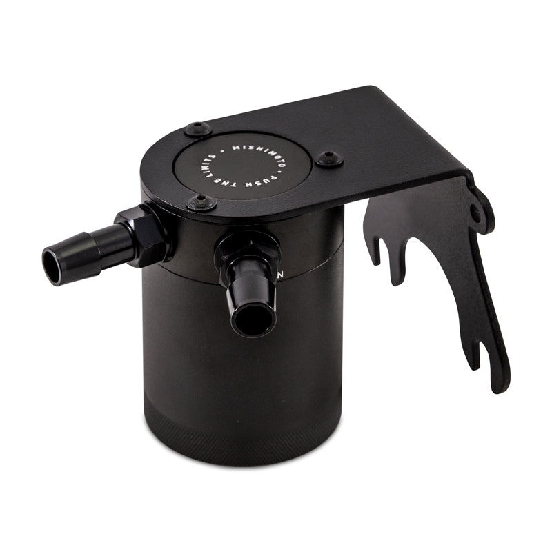 Mishimoto MMBCC-JLP-18PBE Jeep Wrangler JL 3.6L Baffled Oil Catch Can, 2018+ for Select Jeep Gladiator, Jeep Wrangler, Jeep Wrangler JK