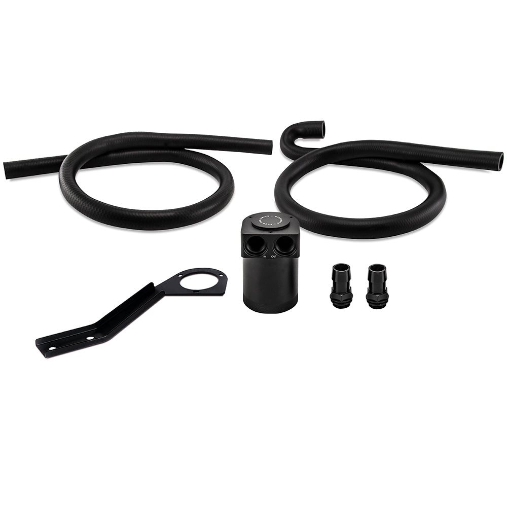 Mishimoto MMBCC-N54-06CBE2 BMW N54 Baffled Oil Catch Can, CCV Side, 2007-2010 for Select BMW 1 Series M, BMW 135i, BMW 335i, BMW 335i xDrive, BMW 335xi