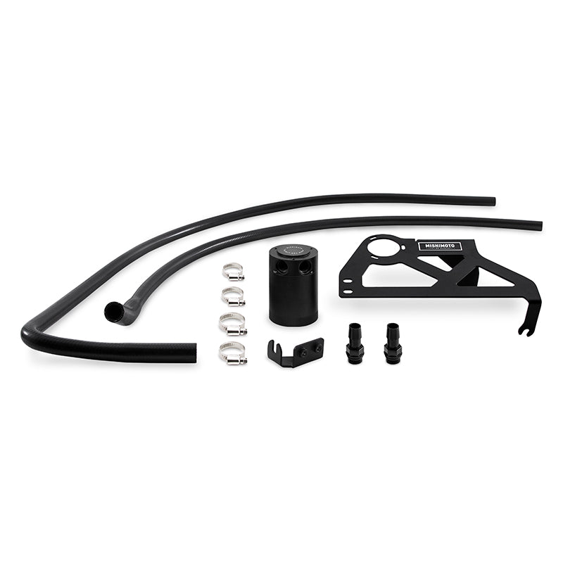 Mishimoto MMBCC-WR6-12PBE2 Jeep Wrangler JK Baffled Oil Catch Can, 2012-2018 for Select Jeep Wrangler, Jeep Wrangler JK
