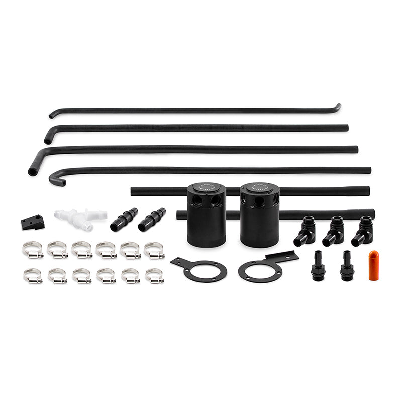 Mishimoto MMBCC-WRX-08SBE Subaru WRX Baffled Oil Catch Can System, 2008-2014 for Select Subaru Impreza, Subaru WRX