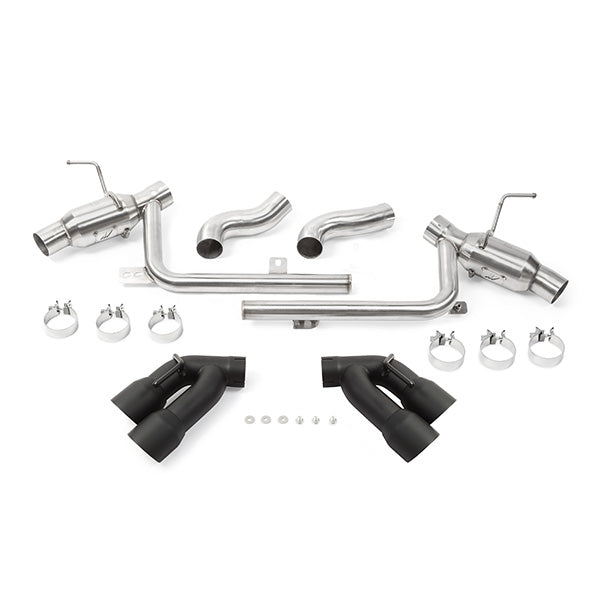 Mishimoto MMEXH-CAM8-16AQTPBK for Select Chevrolet Camaro