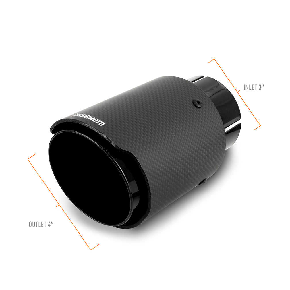 Mishimoto MMEXH-TIP-CF3BK