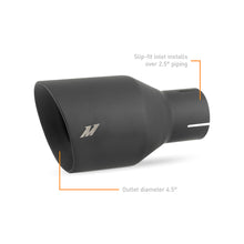 Load image into Gallery viewer, Mishimoto MMEXH-TIP-DW25BK