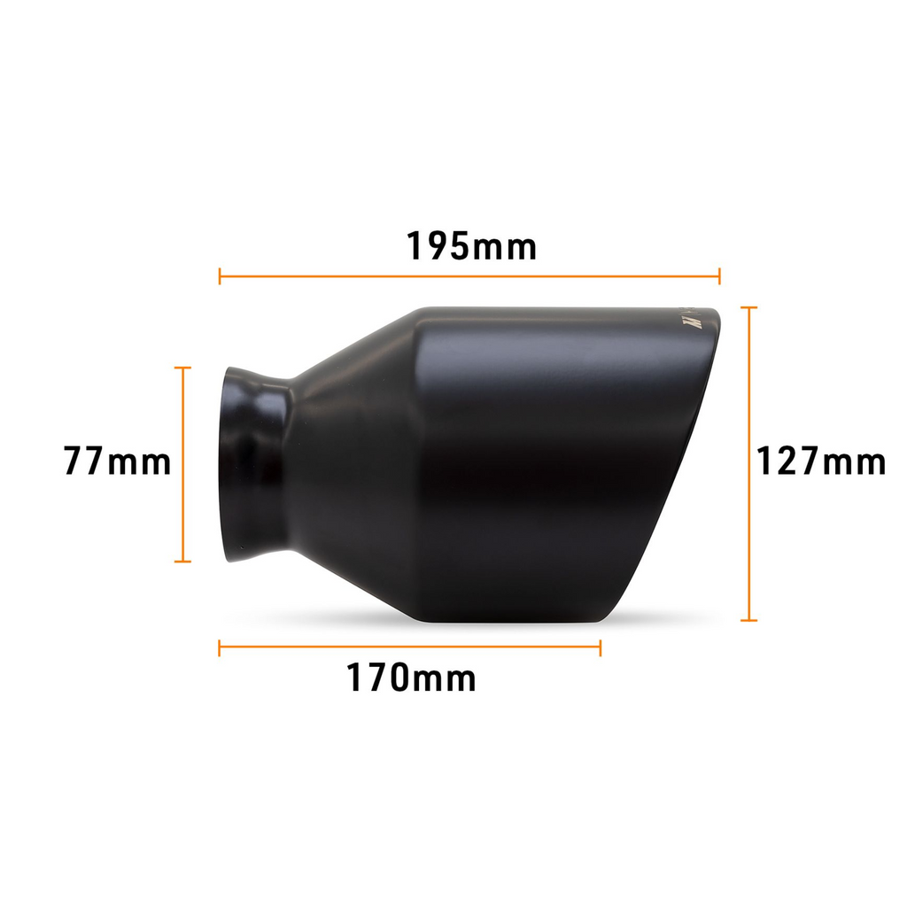 Mishimoto MMEXH-TIP-MOPARBK for Select Dodge Charger