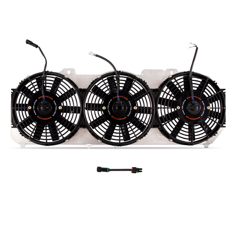 Mishimoto MMFS-XJ-89 Jeep Cherokee XJ 4.0L Performance Aluminum Fan Shroud, w/o Controller, 1989-2001 for Select Jeep Cherokee