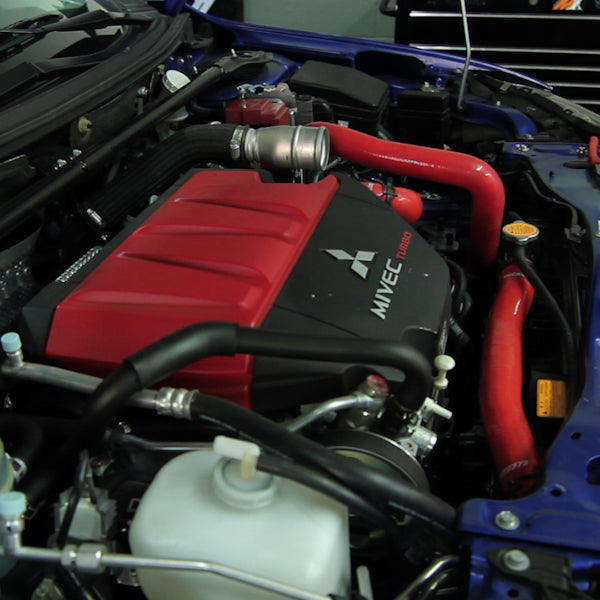 Mishimoto MMHOSE-EVO-10RD for Select Mitsubishi Lancer