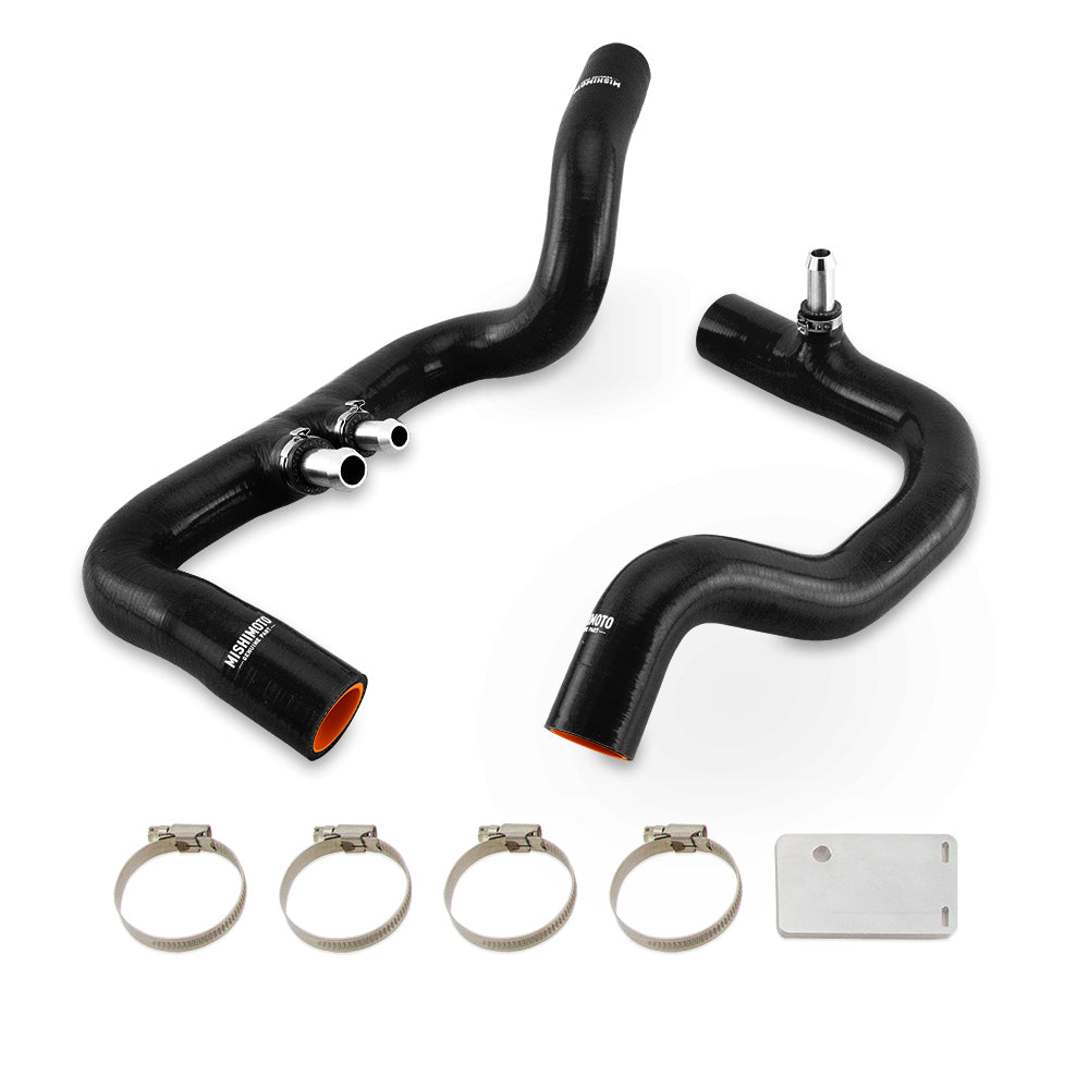 Mishimoto MMHOSE-JLP-18ABK for Select Jeep Gladiator, Jeep Wrangler