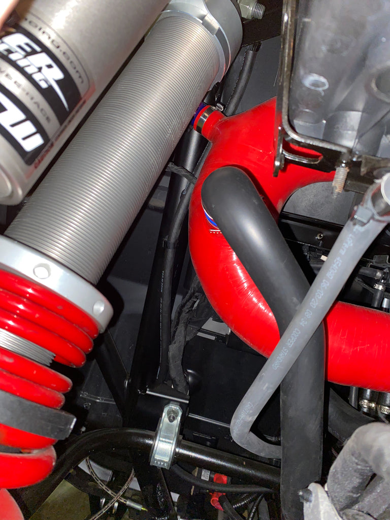 Mishimoto MMHOSE-RZR-16AIBK for Select Polaris RZR Turbo S, Polaris RZR Turbo S Lifted Lime LE, Polaris RZR Turbo S Velocity, Polaris RZR Turbo S4, Polaris RZR Turbo S4 Lifted Lime LE, Polaris RZR Turbo S4 Velocity, Polaris RZR XP 4 Turbo, Polaris RZR XP