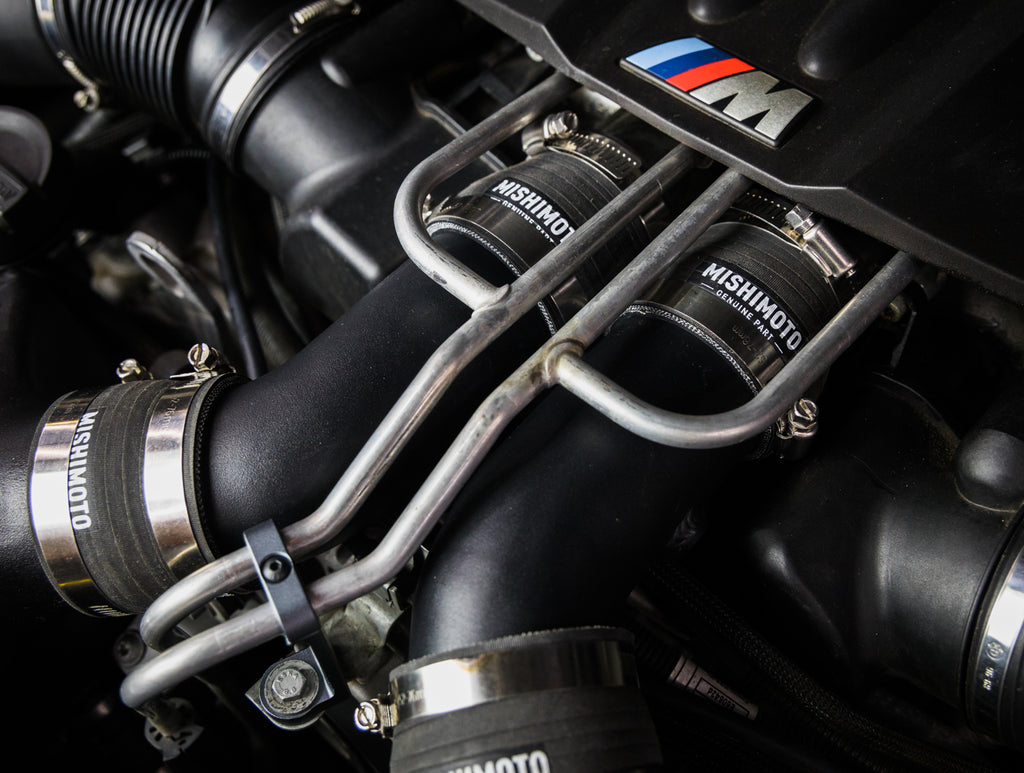 Mishimoto MMICP-F10-12MWBK for Select BMW M5, BMW M6