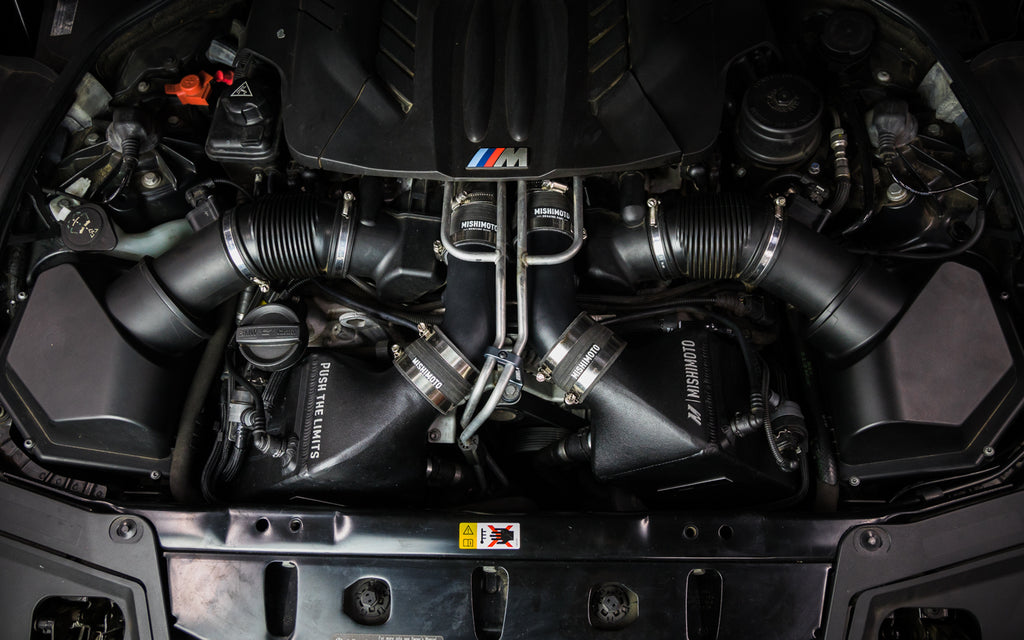 Mishimoto MMICP-F10-12MWBK for Select BMW M5, BMW M6