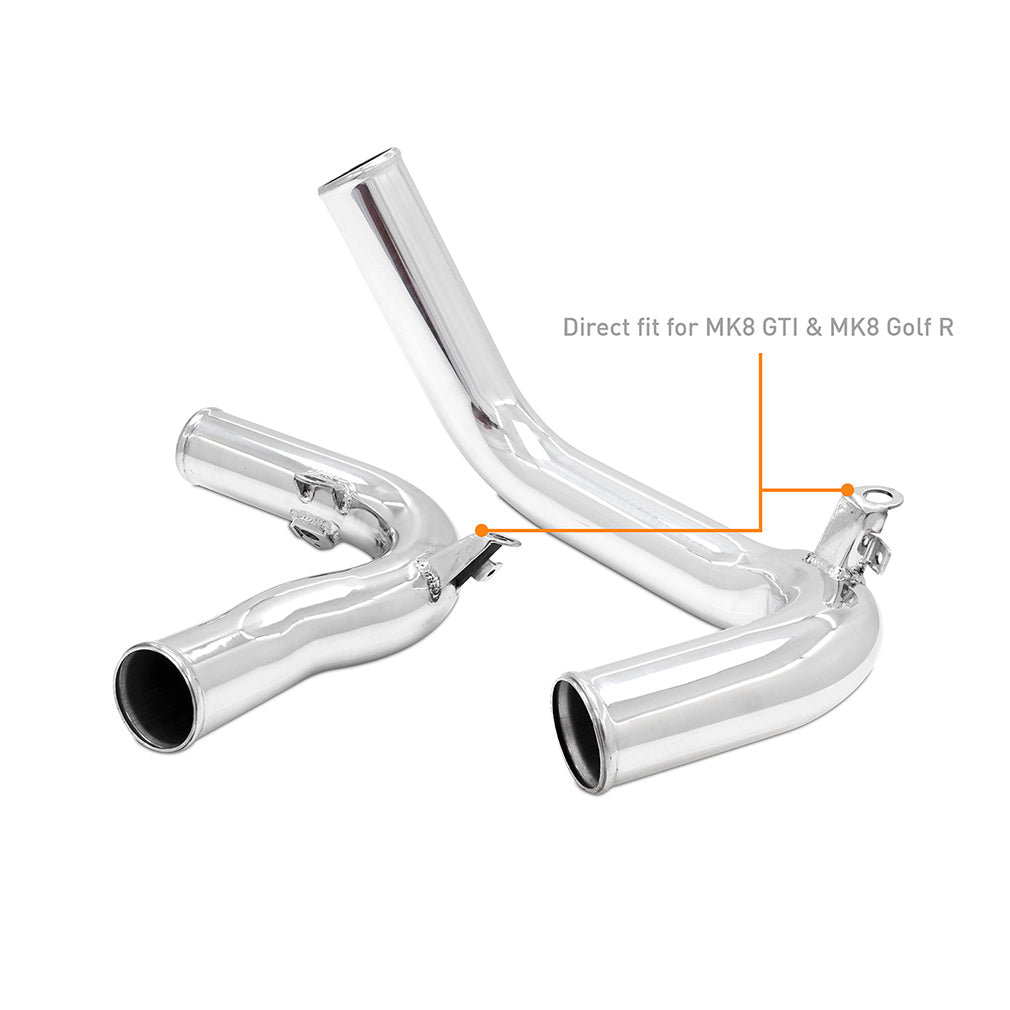 Mishimoto MMICP-MK8-22P for Select Audi A3, Audi A3 Quattro, Audi TT Quattro, Volkswagen GTI