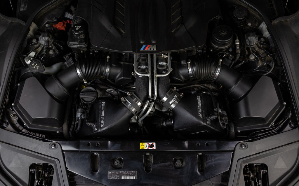 Mishimoto MMINT-F10-12WBK for Select BMW M5, BMW M6
