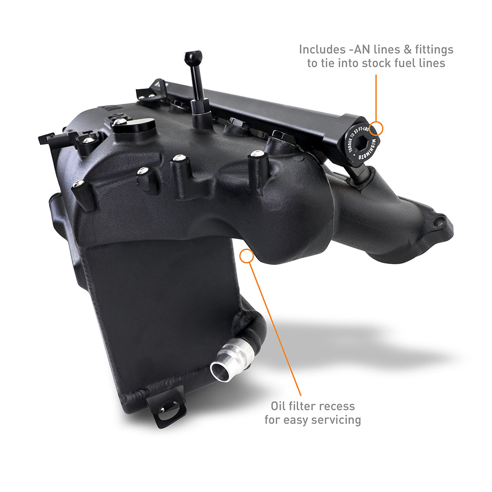 Mishimoto MMINT-G80-21BK for Select BMW M2, BMW M3, BMW M4, BMW X3, BMW X4