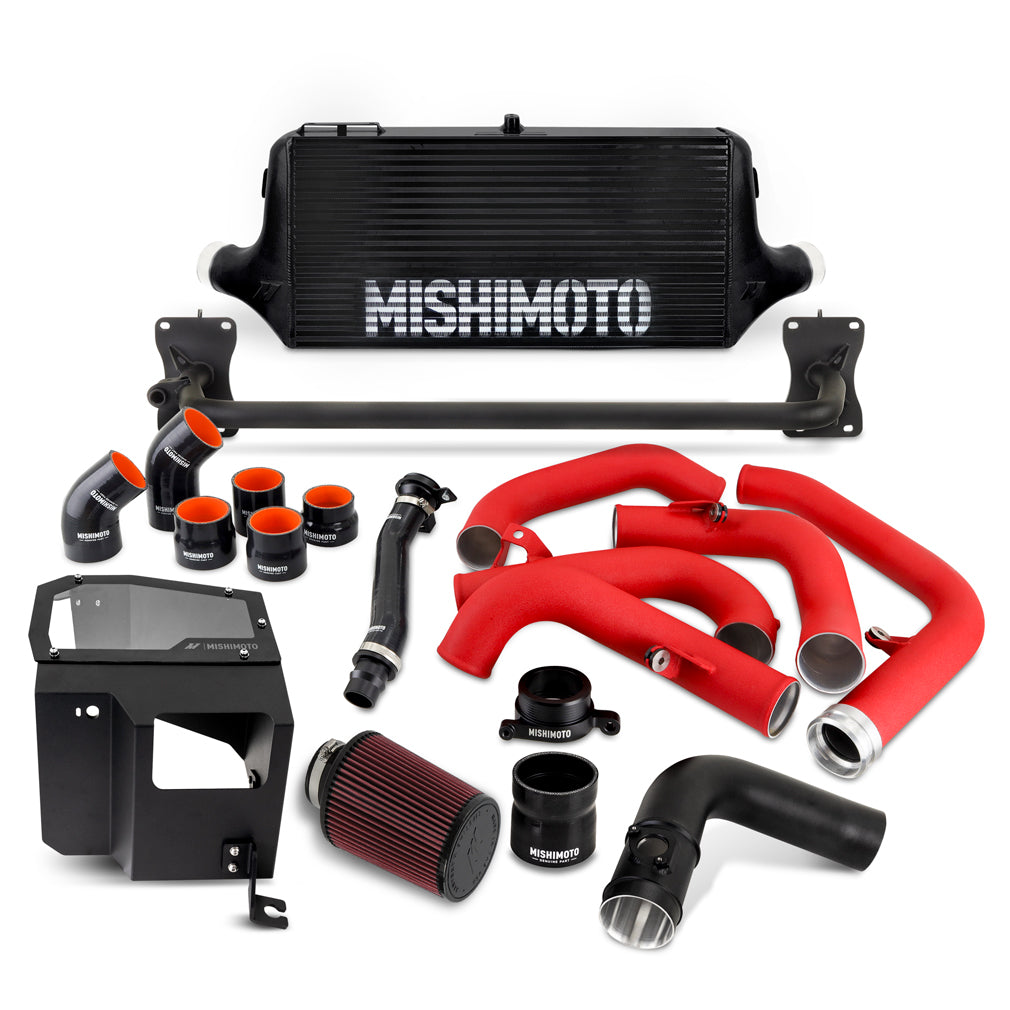 Mishimoto MMINT-WRX-22AIBKRD for Select Subaru WRX