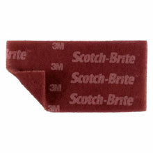 Load image into Gallery viewer, 3M 07847 Scotch-Brite™ Durable Flex Hand Pad, Very Fine, Maroon, 9 in x 4-1/2 in , 24 Pack