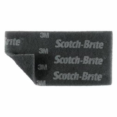 3M 07848 Scotch-Brite™ Durable Flex Hand Pad, Ultra Fine, Grey, 9 in x 4-1/2 in, 24 Pack