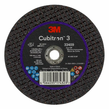 Load image into Gallery viewer, 3M 33459 Cubitron™ 3 Cut-Off Wheel, 100mm x 1mm x 9.53mm (Qty 30)