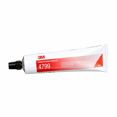 3M 4799-TUBE Industrial Adhesive 4799, Black - 147mL