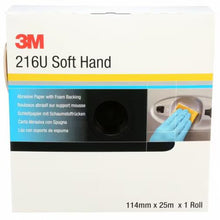 Load image into Gallery viewer, 3M 50340 Soft Hand Abrasive Roll 216U, P800, 4.5 in x 27.34 yd. (114 mm x 25 m)