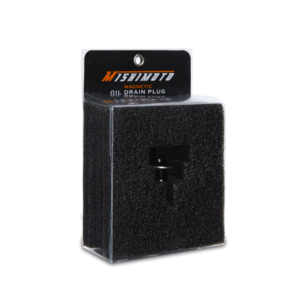 Mishimoto MMODP-1215B Magnetic Oil Drain Plug M12 x 1.5, Black
