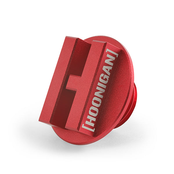 Mishimoto MMOFC-MUS1-HOONRD Ford Mustang Oil Filler Cap, 1987-2001, Hoonigan for Select Ford Aerostar, Ford Bronco, Ford Bronco II, Ford Contour, Ford Country Squire, Ford E-150, Ford E-150 Club Wagon, Ford E-150 Econoline, Ford E-150 Econoline Club
